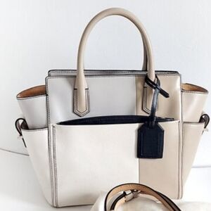 Reed Krakoff Atlantique Neutral Colorblock Tote